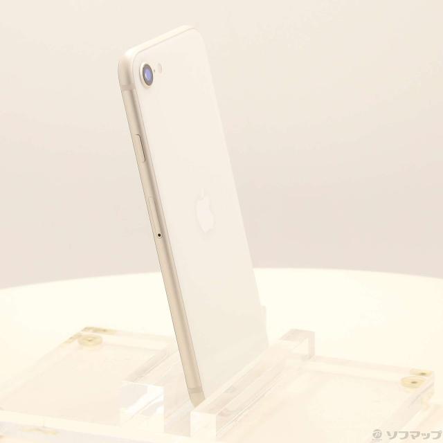 (中古)Apple iPhone SE 第3世代 64GB スターライト MMYD3J/A SIMフリー(295-ud)_3