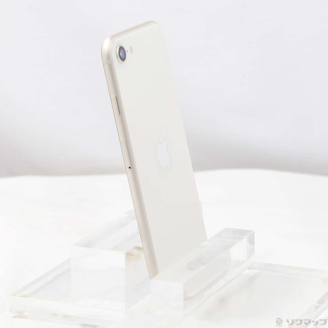 (中古)Apple iPhone SE 第3世代 64GB スターライト MMYD3J/A SIMフリー(377-ud)_3