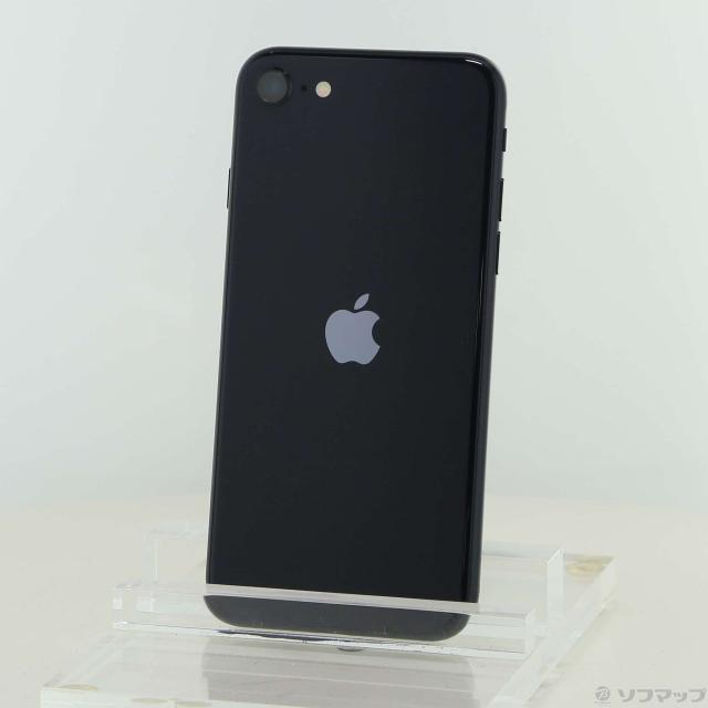 (中古)Apple iPhone SE 第3世代 64GB ミッドナイト MMYC3J/A SIMフリー(349-ud)