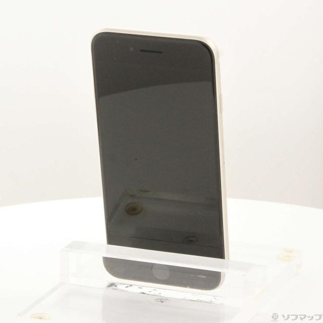中古)Apple iPhone SE 第3世代 64GB スターライト MMYD3J/A SIMフリー 