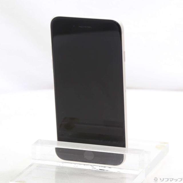 (中古)Apple iPhone SE 第3世代 64GB スターライト MMYD3J/A SIMフリー(377-ud)