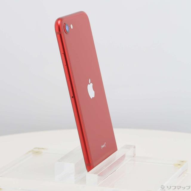 (中古)Apple iPhone SE 第3世代 64GB プロダクトレッド MMYE3J/A SIMフリー(295-ud)