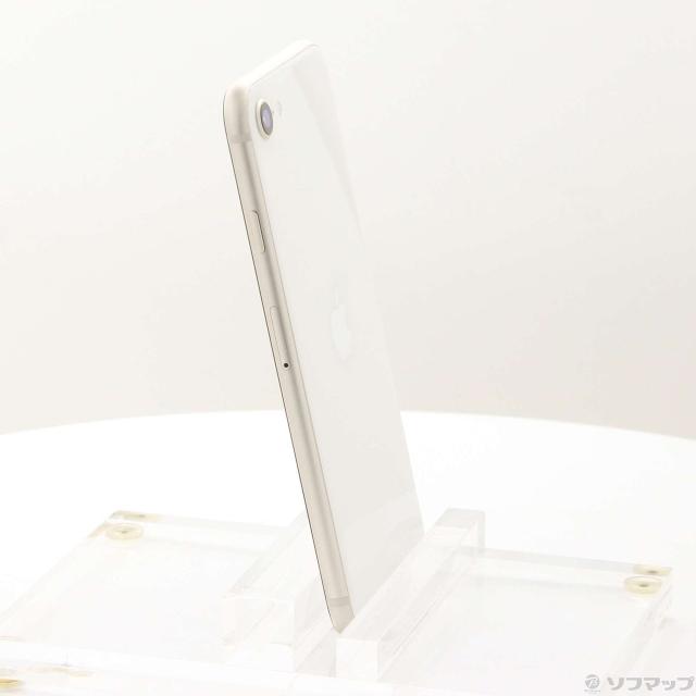 (中古)Apple iPhone SE 第3世代 128GB スターライト MMYG3J/A SIMフリー(295-ud)