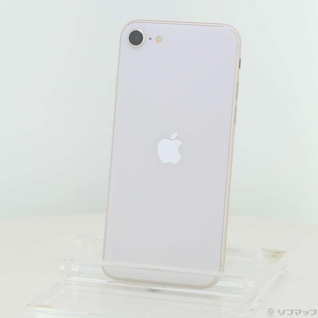 中古)Apple iPhone SE 第3世代 256GB スターライト MMYK3J/A SIMフリー 