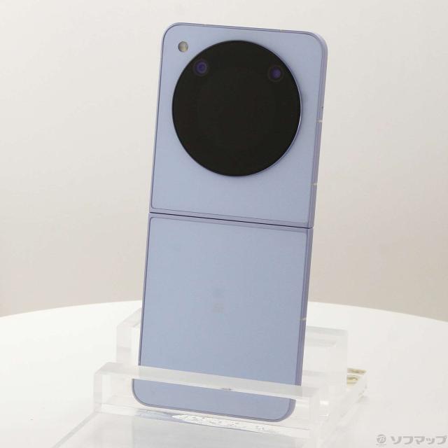(中古)ZTE Libero Flip 128GB ブルー A304ZT Y!mobile SIMフリー(258-ud)