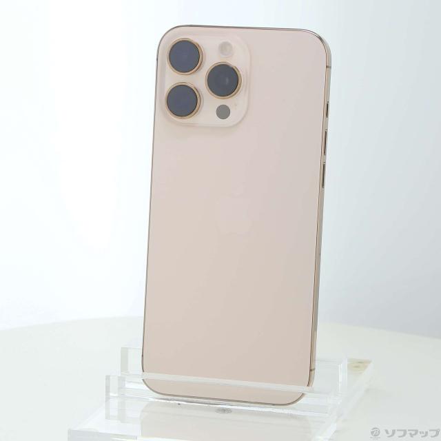 (中古)Apple iPhone16 Pro Max 256GB デザートチタニウム MYWJ3J/A SIMフリー(352-ud)