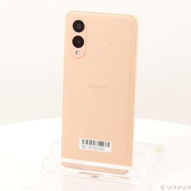 (中古)FCNT arrows We2 64GB ライトオレンジ SBARW2 Softbank SIMフリー(198-ud)
