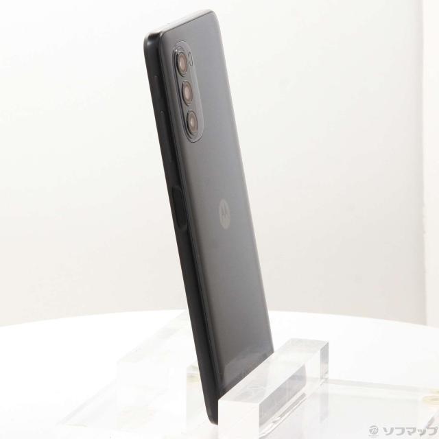 中古)Motorola moto g52j 5G SPECIAL 256GB インクブラック PATM0007JP