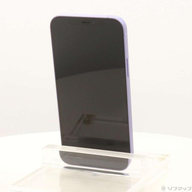 (中古)Apple iPhone12 64GB パープル MJNH3J/A SIMフリー(247-ud)_2
