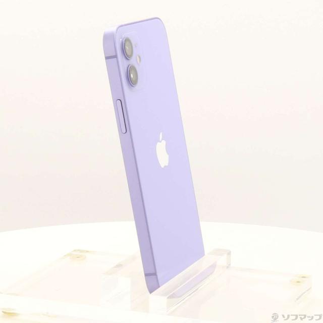 (中古)Apple iPhone12 64GB パープル MJNH3J/A SIMフリー(247-ud)_3