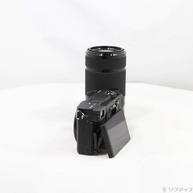 【中古】SONY α6400 レンズキット 中古)SONY α6400 ILCE-6400Y ダブルズームレンズキット ブラック(258
