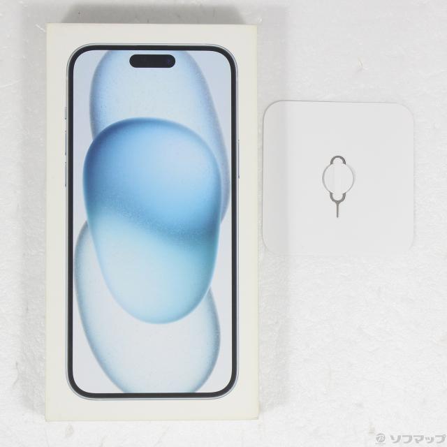 (中古)Apple iPhone15 Plus 128GB ブルー MU0D3J/A SIMフリー(276-ud)_4