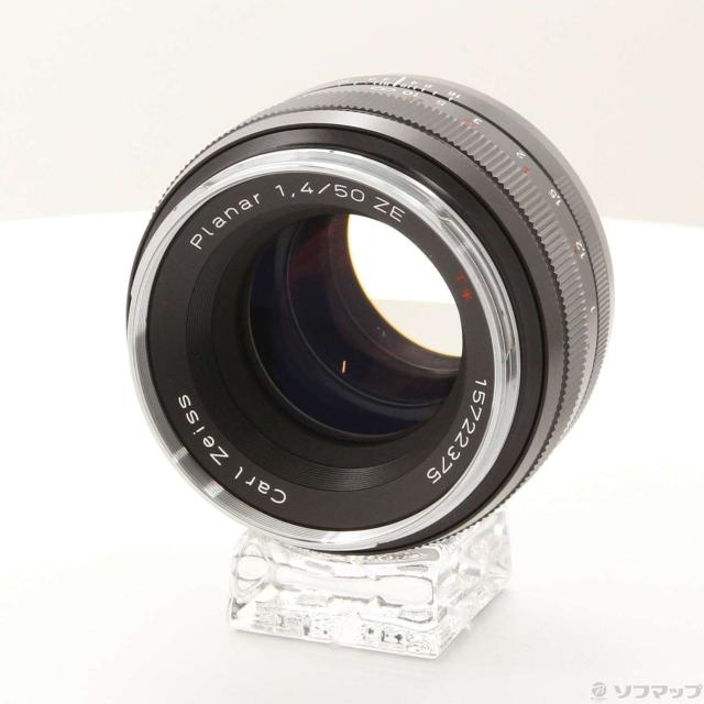 (中古)Planar T 50mm F1.4 ZE (EF) (Canon用) (レンズ)(349-ud)