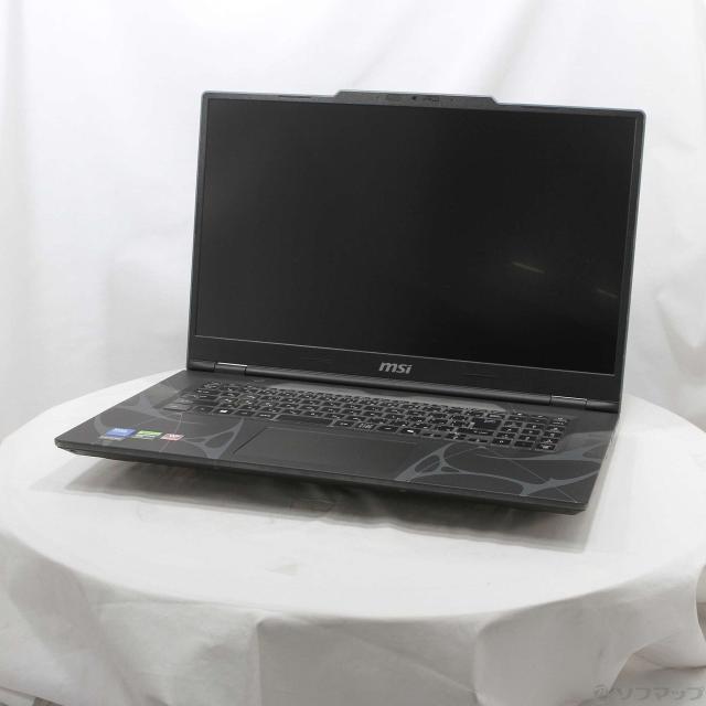 (中古)MSI (展示品) Cyborg 17 B2RW Cyborg-17-B2RWEKG-6655JP オデッセイグレイ ＆ スケルトン(198-ud)