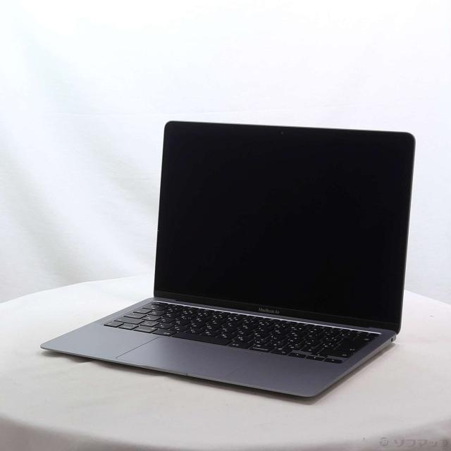 (中古)MacBook Air 13.3-inch Late-2020 MGN63J/A M1 8コアCPU_7コアGPU 8GB SSD256GB スペースグレイ (15.3 Sequoia)(377-ud)