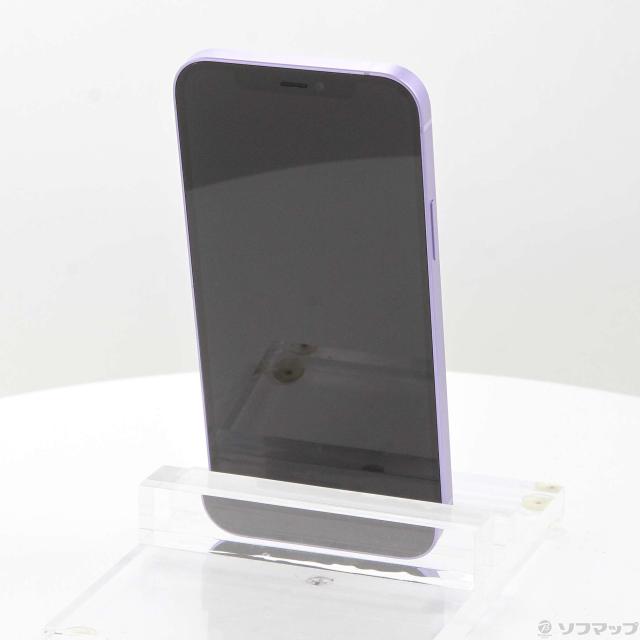 (中古)Apple iPhone12 64GB パープル MJNH3J/A SIMフリー(377-ud)_2