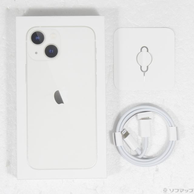 中古)Apple iPhone13 mini 128GB スターライト MLJE3J/A SIMフリー(198