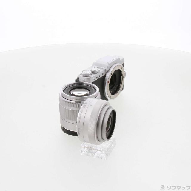 中古)Panasonic DMC-GF7W S ダブルズームレンズキット (シルバー)(262