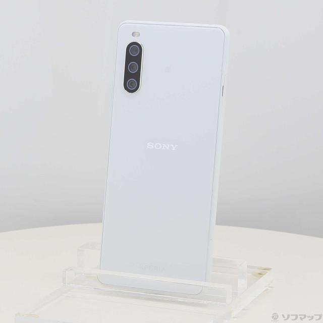 (中古)SONY Xperia 10 III 128GB ホワイト A102SO Y!mobile(269-ud)