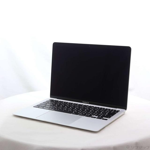(中古)Apple MacBook Air 13.3-inch Late-2020 MGN93J/A Apple M1 8コアCPU_7コアGPU 8GB SSD256GB シルバー (15.3 Sequoia)(198-ud)