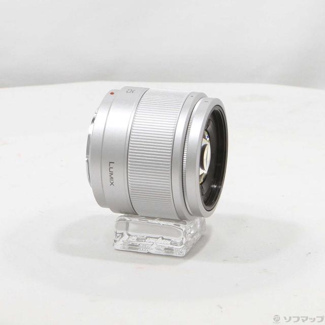 (中古)Panasonic LUMIX G 25mm/F1.7 ASPH. シルバー(305-ud)