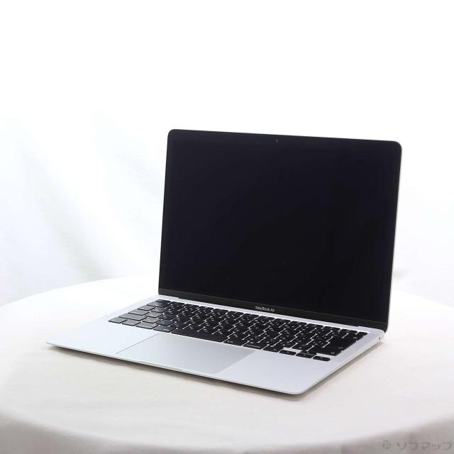 (中古)Apple MacBook Air 13.3-inch Late-2020 MGN93J/A Apple M1 8コアCPU_7コアGPU 8GB SSD256GB シルバー (15.3 Sequoia)(198-ud)