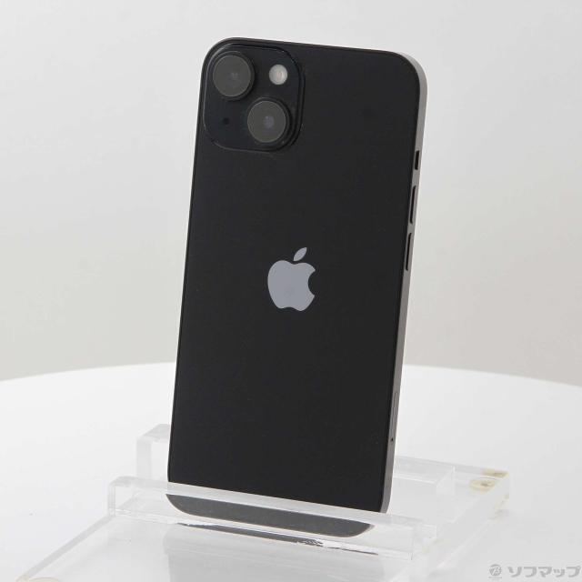 (中古)Apple iPhone14 128GB ミッドナイト MPUD3J/A SIMフリー(352-ud)