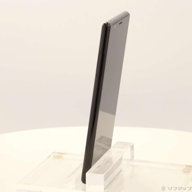 (中古)SONY Xperia 5 64GB ブラック SO-01M docomoロック解除SIMフリー(269-ud)_1