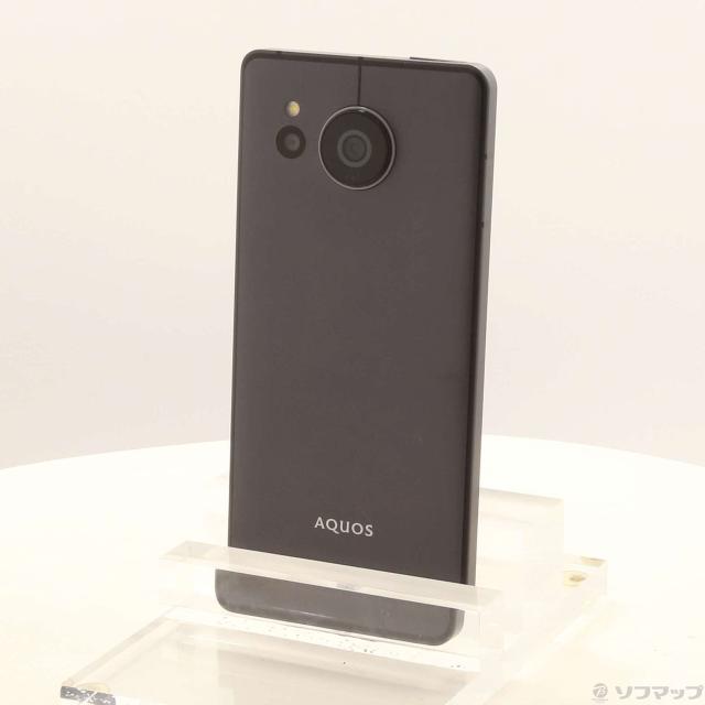 (中古)SHARP AQUOS sense7 plus 128GB ブラック SHSJJ3 Softbank SIMフリー(352-ud)