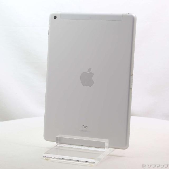(中古)Apple iPad 第8世代 32GB シルバー MYMJ2J/A SIMフリー(377-ud)
