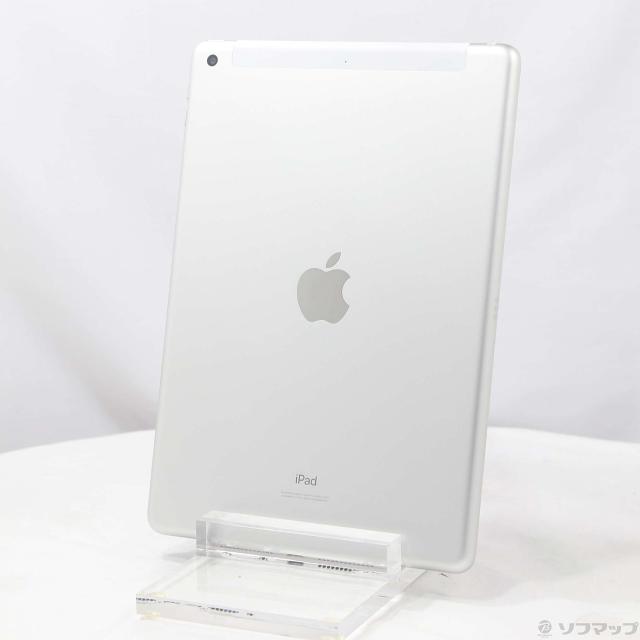(中古)Apple iPad 第8世代 32GB シルバー MYMJ2J/A SIMフリー(377-ud)