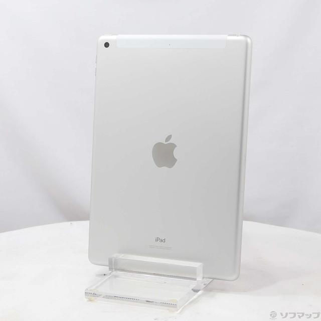 (中古)Apple iPad 第8世代 32GB シルバー MYMJ2J/A SIMフリー(377-ud)
