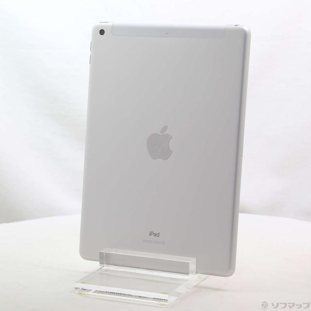 (中古)Apple iPad 第8世代 32GB シルバー MYMJ2J/A SIMフリー(198-ud)