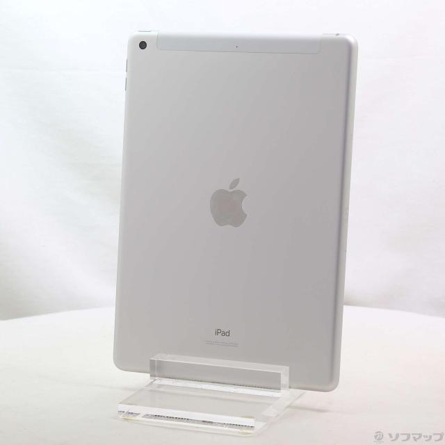 (中古)Apple iPad 第8世代 32GB シルバー MYMJ2J/A SIMフリー(198-ud)