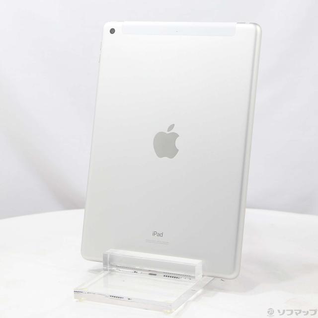 (中古)Apple iPad 第8世代 32GB シルバー MYMJ2J/A SIMフリー(368-ud)