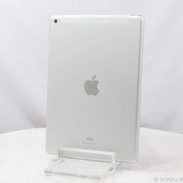 (中古)Apple iPad 第8世代 32GB シルバー MYMJ2J/A SIMフリー(344-ud)
