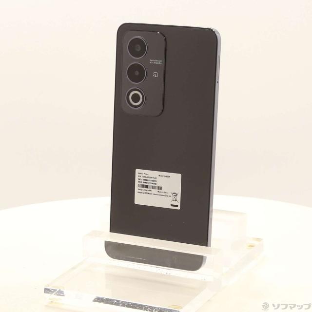 (中古)ワイモバイル OPPO A3 5G 128GB ブラック OPSAL2 Y!mobile SIMフリー(258-ud)