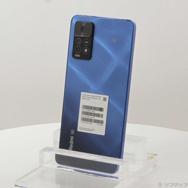 (中古)Xiaomi Redmi Note 11 Pro 5G 128GB アトランティックブルー REDMINOTE11PROBL SIMフリー(349-ud)