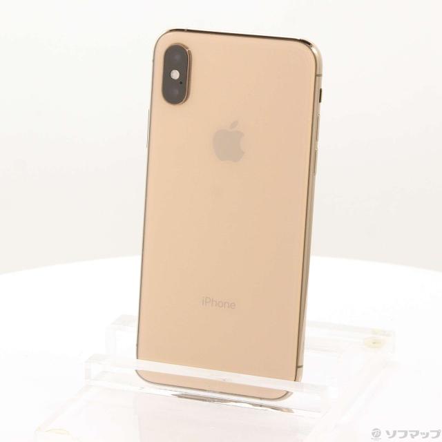 中古)Apple iPhoneXS 512GB ゴールド MTE52J/A SIMフリー(276-ud