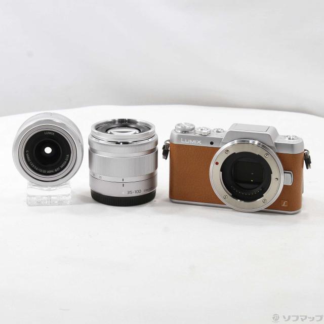 中古】Panasonic パナソニック LUMIX DMC-GF7W ダブルズームレンズ