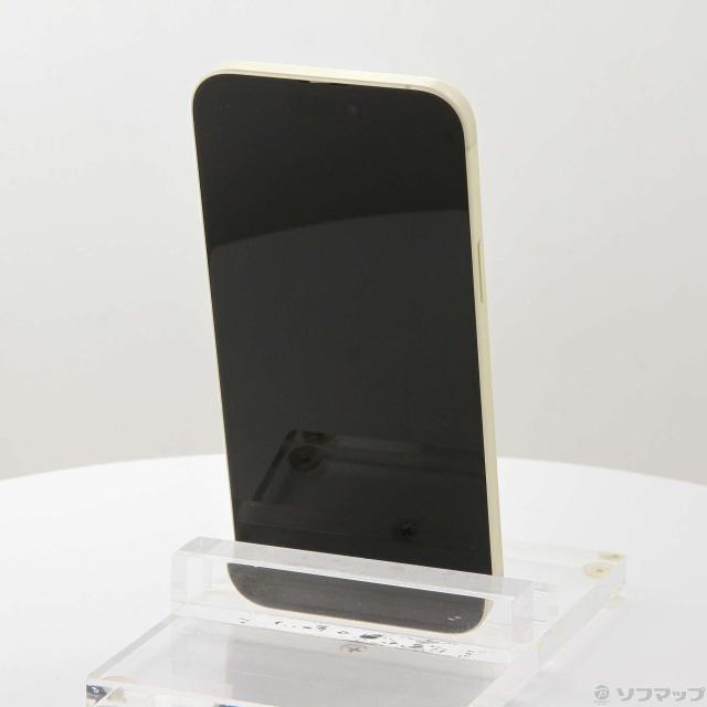 (中古)Apple iPhone15 Plus 128GB イエロー MU0A3J/A SIMフリー(198-ud)_2