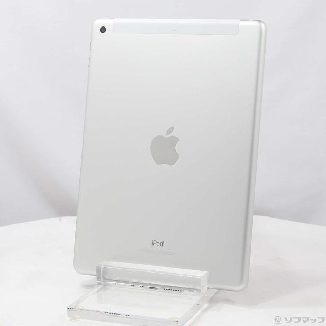 (中古)Apple iPad 第6世代 128GB シルバー MR732J/A SoftBankロック解除SIMフリー(305-ud)