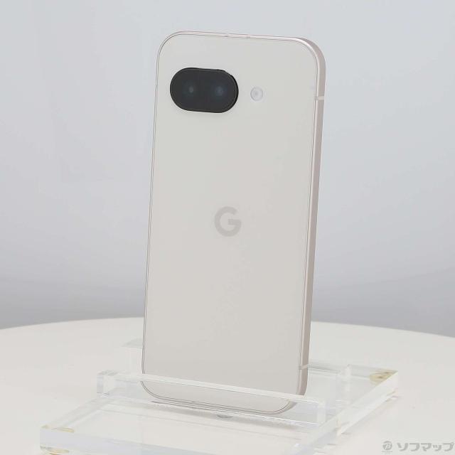(中古)GOOGLE Google Pixel 9a 128GB ポーセリン G3Y12 docomo SIMフリー(258-ud)