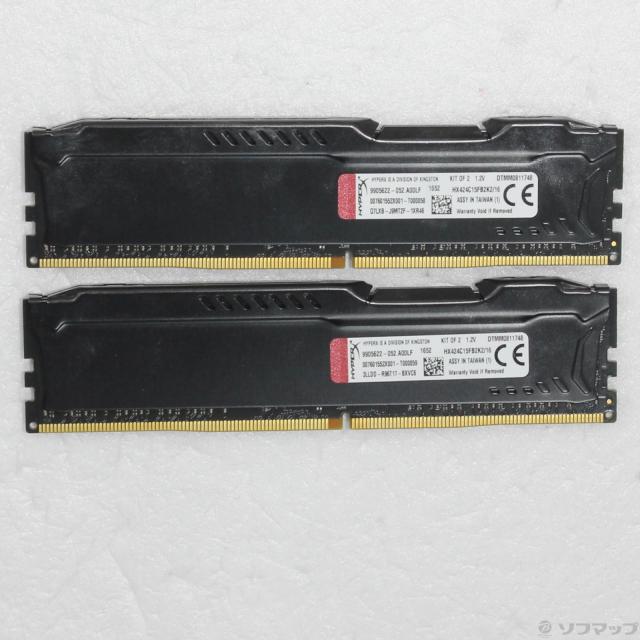 (中古)288P PC4-21300 DDR4-2666 16GB 8GB×2枚組(305-ud)