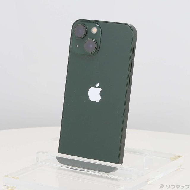 (中古)Apple iPhone13 mini 512GB グリーン MNFE3J/A SIMフリー(262-ud)