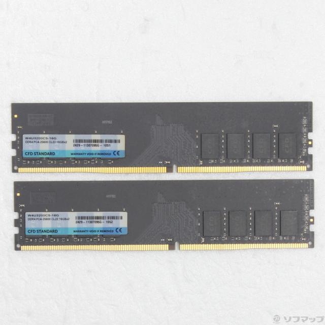 (中古)CFD W4U3200CS-16G 32GB 16GB×2枚組(262-ud)