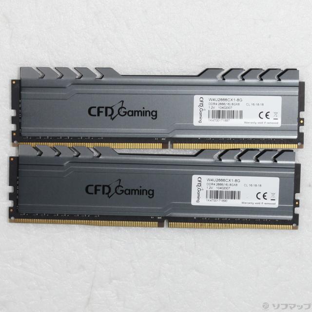 (中古)288P PC4-21300 DDR4-2666 16GB 8GB×2枚組(305-ud)