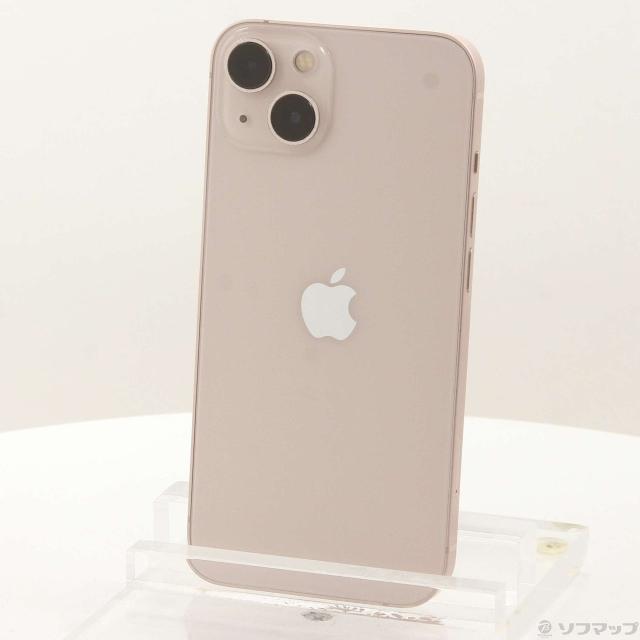 (中古)Apple iPhone13 128GB ピンク MLNE3J/A SIMフリー(251-ud)