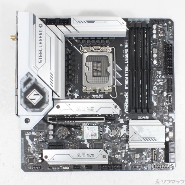 (中古)ASRock (展示品) B760M Steel Legend WiFi(262-ud)
