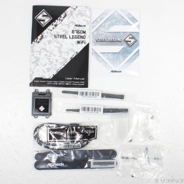 (中古)ASRock (展示品) B760M Steel Legend WiFi(262-ud)
